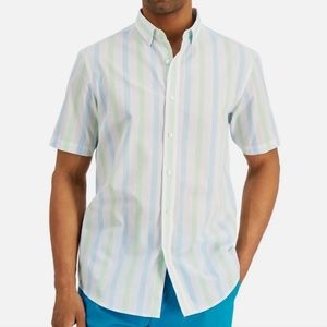 Club Rm pastel striped shirt